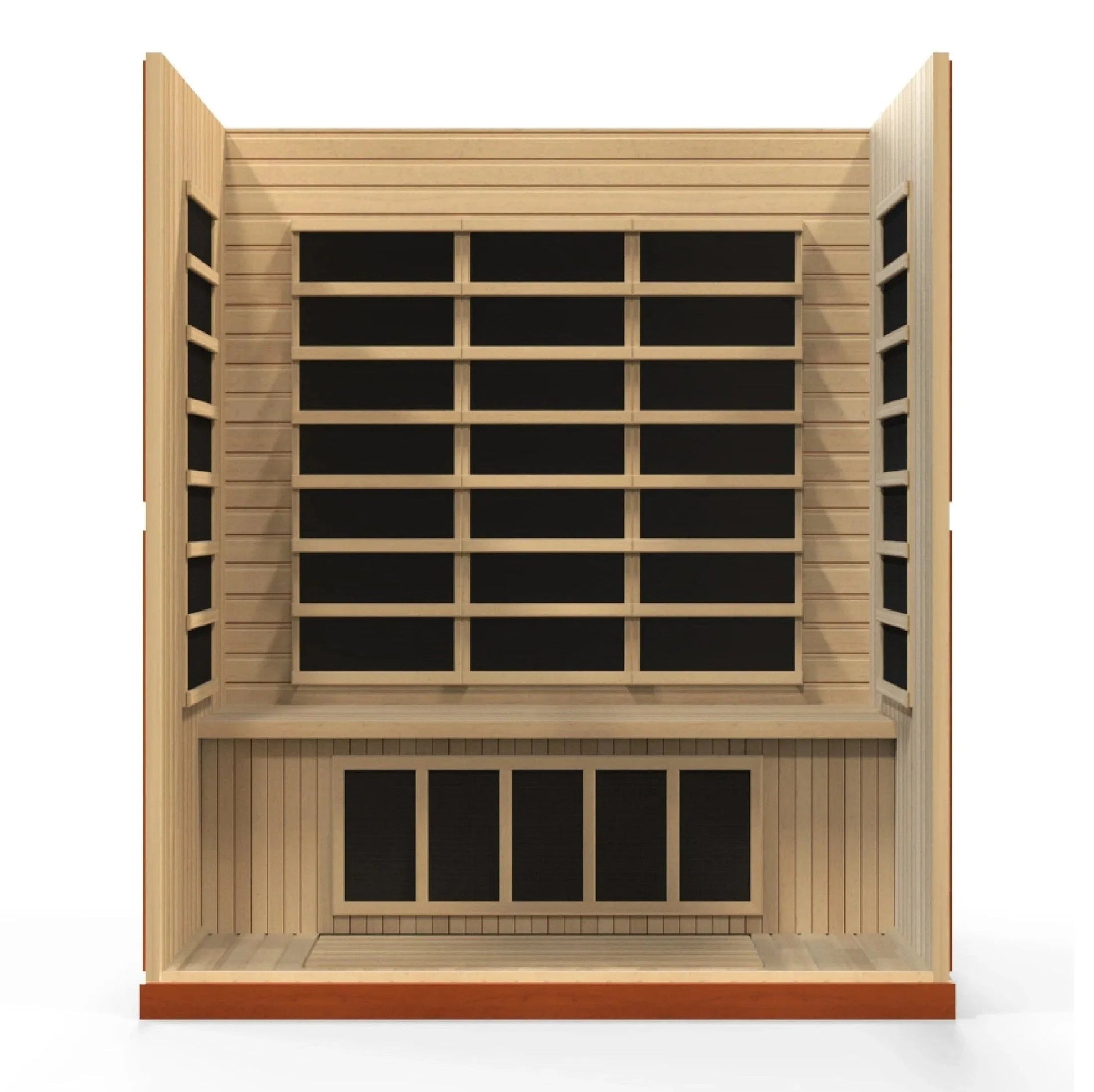 Trivano Living- "Bergamo" 4-person Low EMF FAR Infrared Sauna DYN-6440-01-Sauna-Trivano Living-Trivano Living