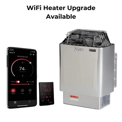 Trivano Living- "Gargellen" 5 Person Hybrid Outdoor Sauna GDI-8125-01-Sauna-Trivano Living-Trivano Living