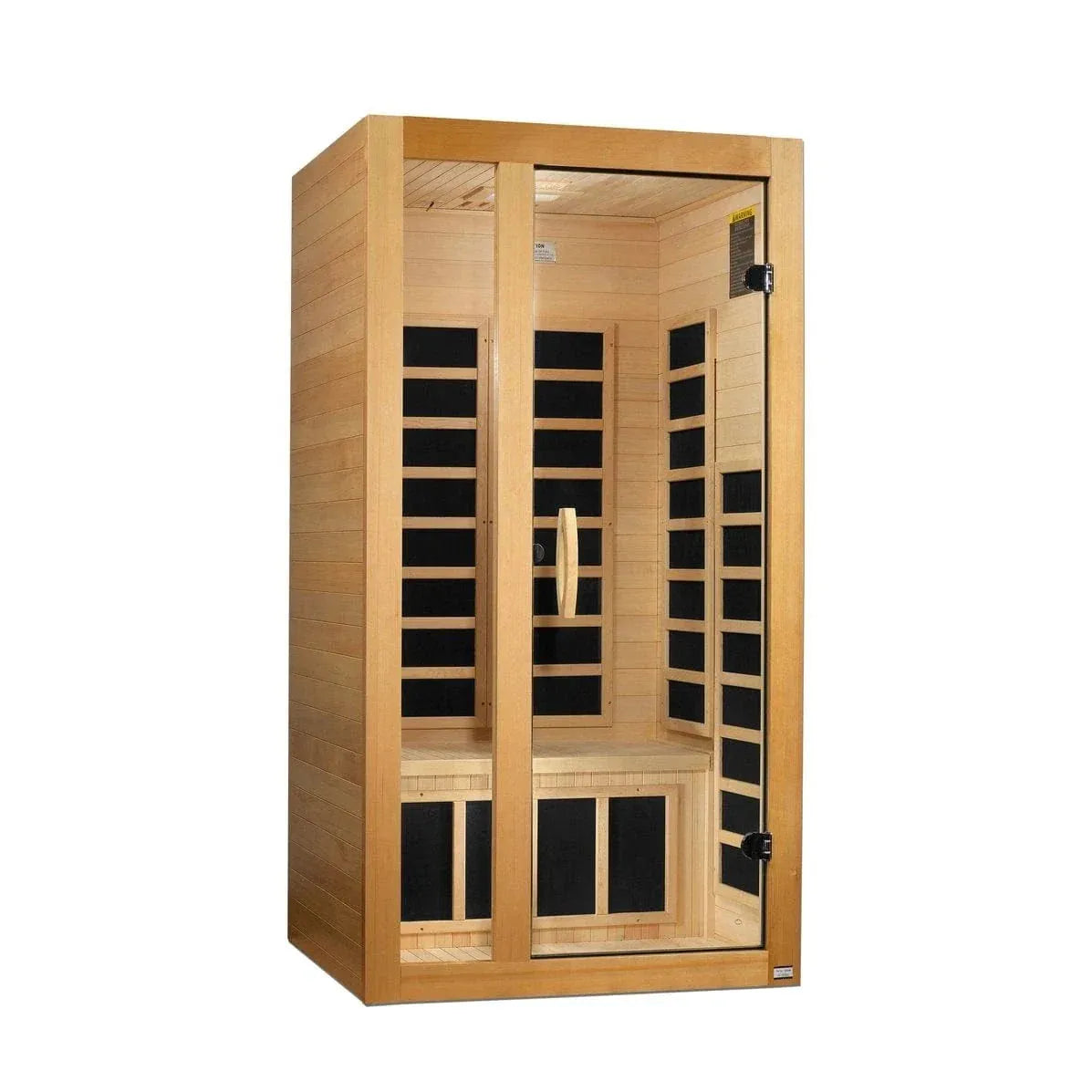 Trivano Living- "Gracia" 1-2-person Low EMF FAR Infrared Sauna DYN-6119-01-Sauna-Trivano Living-Trivano Living