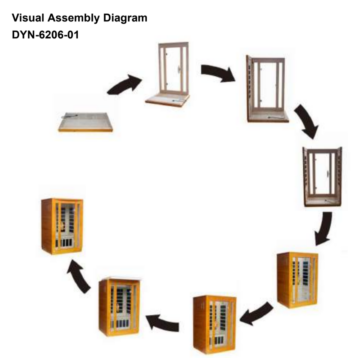 Trivano Living- "San Marino" 2-person Low EMF FAR Infrared Sauna DYN-6206-01-Sauna-Trivano Living-Trivano Living