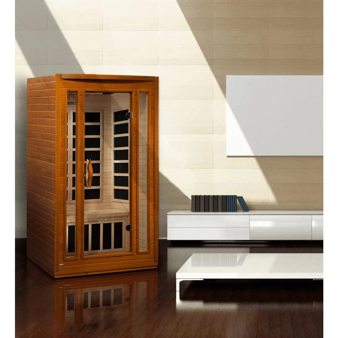 Trivano Living- "San Marino" 2-person Low EMF FAR Infrared Sauna DYN-6206-01-Sauna-Trivano Living-Trivano Living
