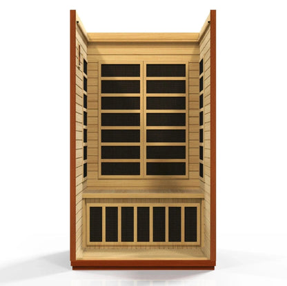 Trivano Living- "San Marino" 2-person Low EMF FAR Infrared Sauna DYN-6206-01-Sauna-Trivano Living-Trivano Living
