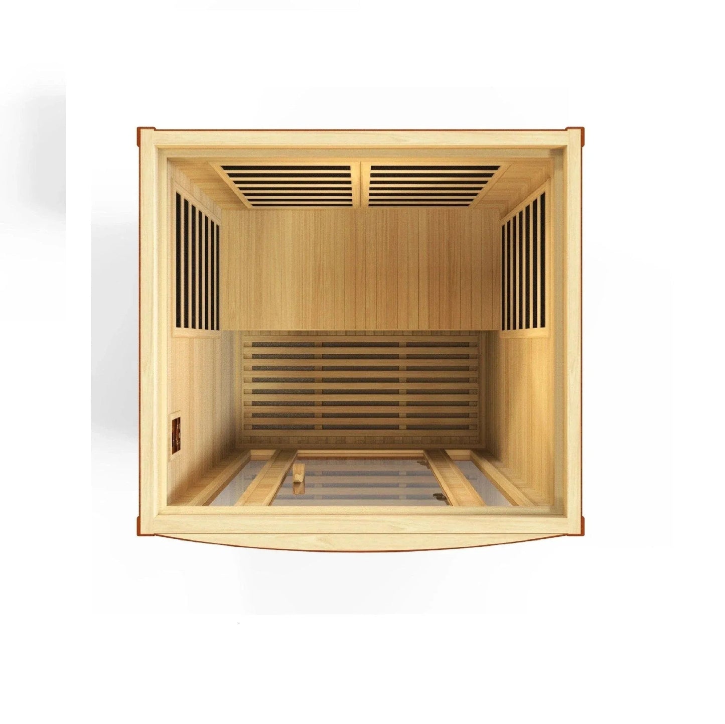 Trivano Living- "San Marino" 2-person Low EMF FAR Infrared Sauna DYN-6206-01-Sauna-Trivano Living-Trivano Living