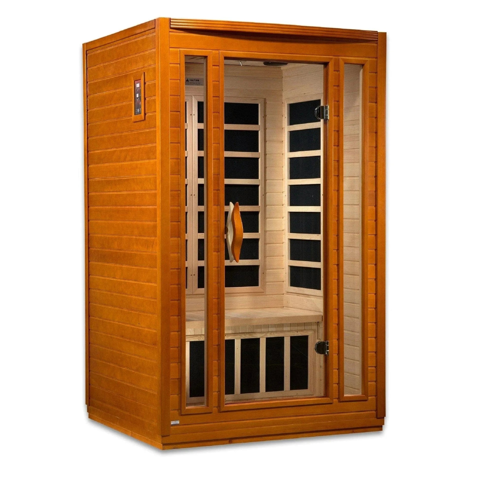 Trivano Living- "San Marino" 2-person Low EMF FAR Infrared Sauna DYN-6206-01-Sauna-Trivano Living-Trivano Living