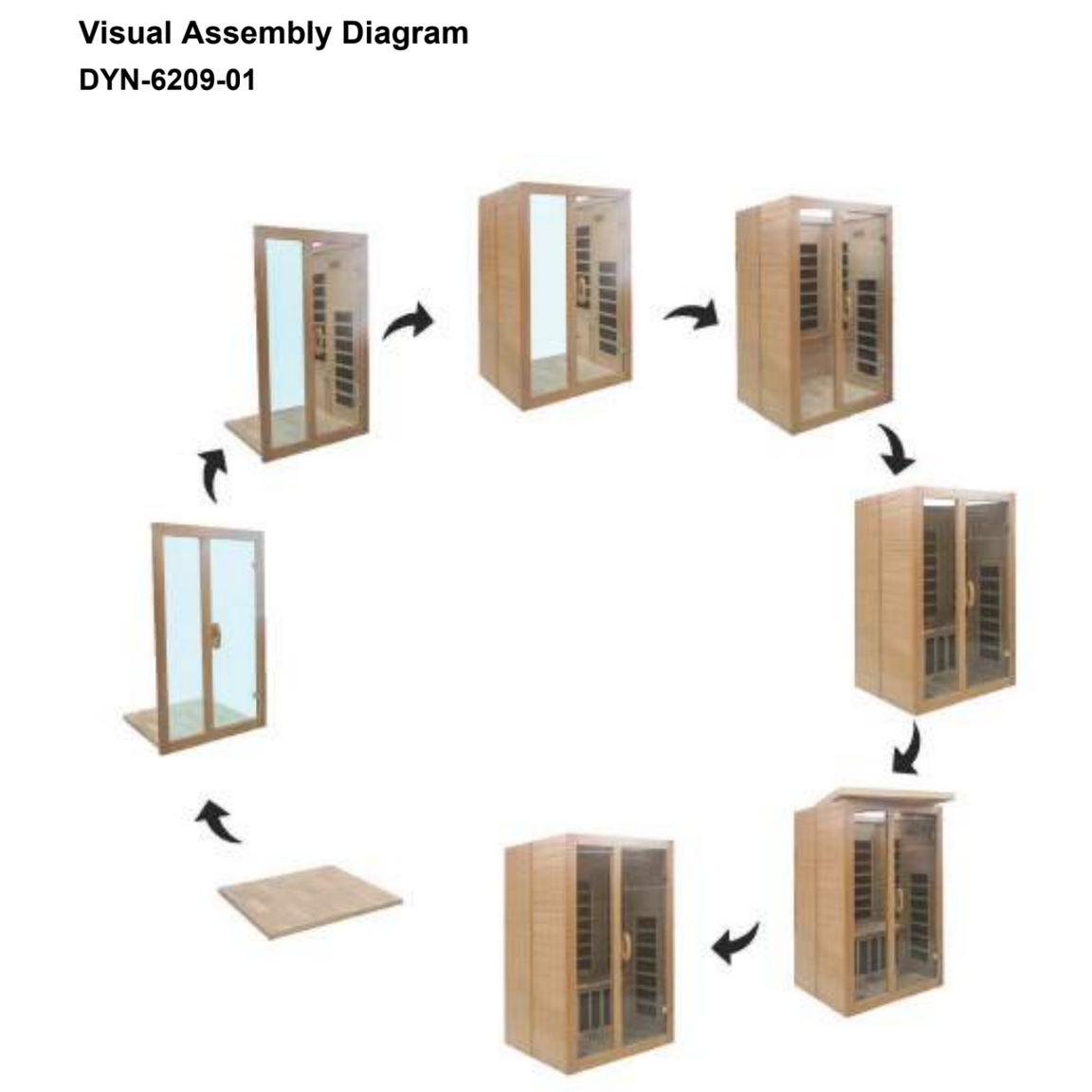 Trivano Living- "Santiago" 2-person Low EMF FAR Infrared Sauna DYN-6209-01-Sauna-Trivano Living-Trivano Living